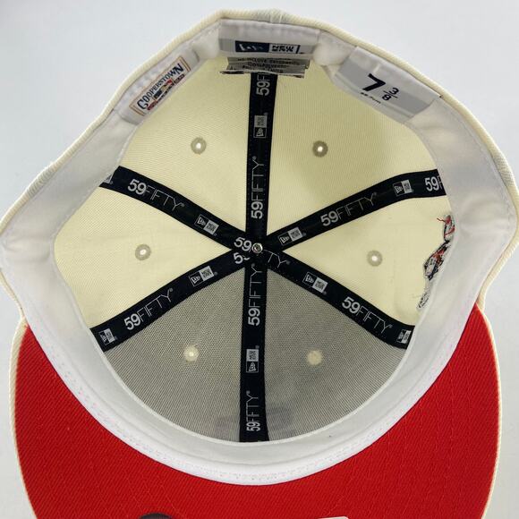 New Era San Diego Padres MLB 59FIFTY 5950 Fitted Cap Size 7 3/8 - Picture 7 of 13